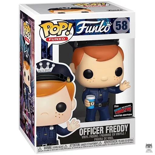 Officer Freddy Funko Pop! figure (Freddy Funko)