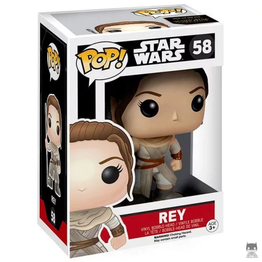 Rey Funko Pop! figure (Star Wars: Episode VII, The Force Awakens)