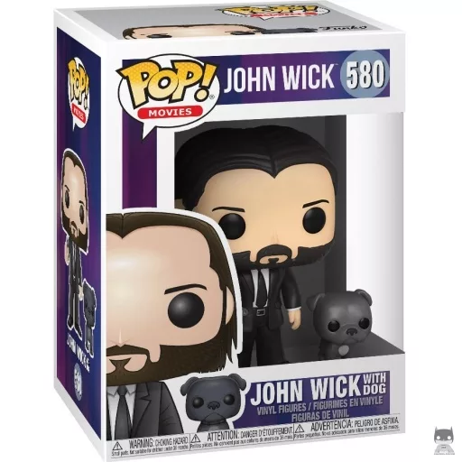 John Wick with Dog Funko Pop! figure (John Wick)
