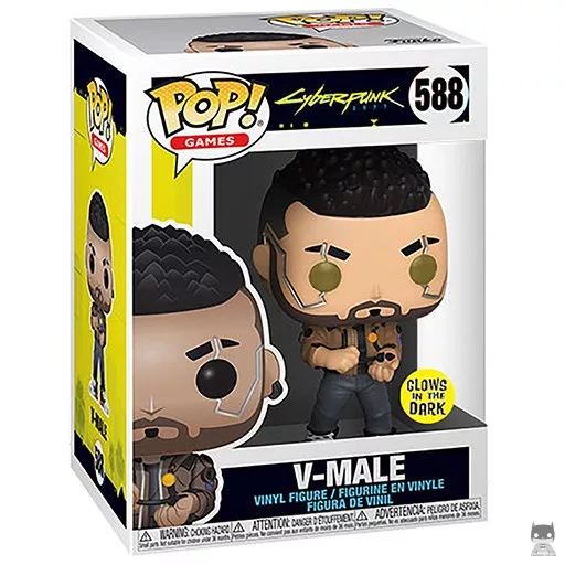 V-Male Funko Pop! figure (Cyberpunk 2077)