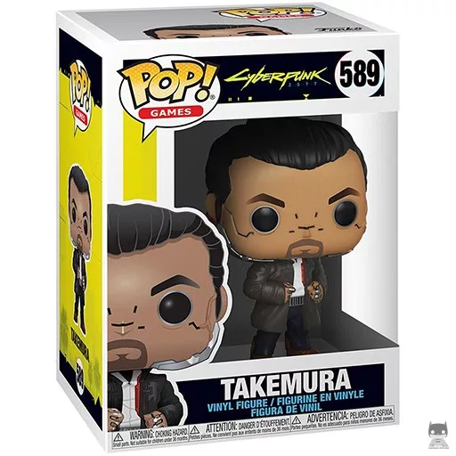 Takemura Funko Pop! figure (Cyberpunk 2077)