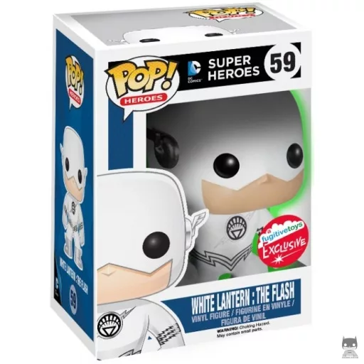 White Lantern The Flash (Glow in the Dark) Funko Pop! figure (Fugitive Toys)