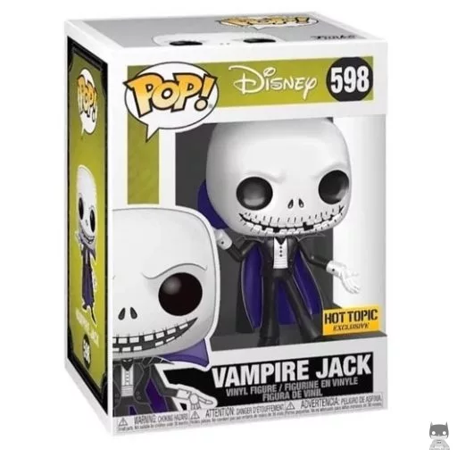 Vampire Jack (Metallic) Funko Pop! figure (The Nightmare Before Christmas)