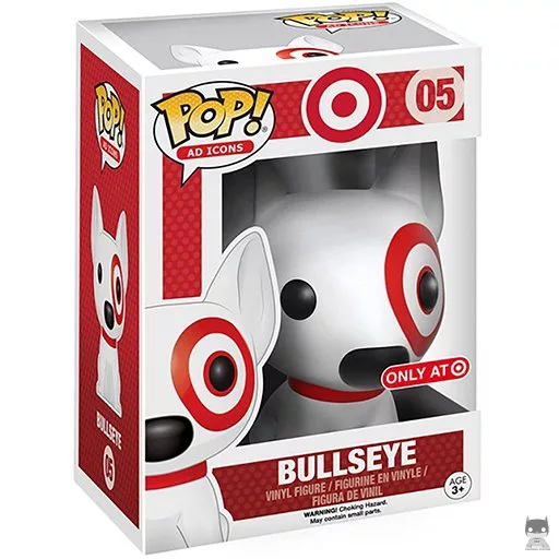 Bullseye Funko Pop! figure (Ad Icons)