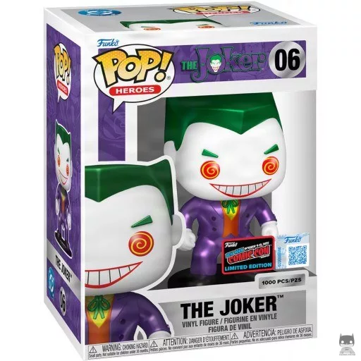The Joker (Metallic) Funko Pop! figure (DC Comics)
