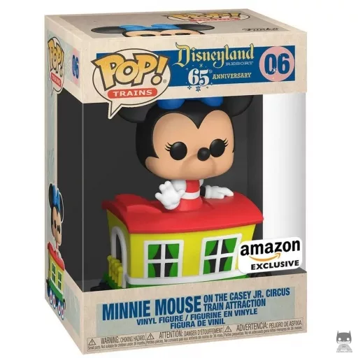 Minnie Mouse on the Casey Jr. Circus Train Attraction Funko Pop! figure (Disneyland Resort 65th Anniversary)