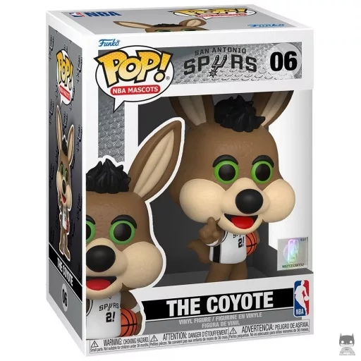 The Coyote (San Antonio Spurs) Funko Pop! figure (NBA Mascots)