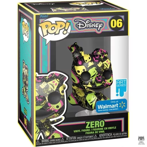 Zero (Blacklight) Funko Pop! figure (The Nightmare Before Christmas)