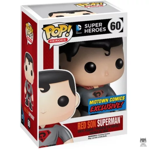Red Son Superman Funko Pop! figure (Midtown Comics)