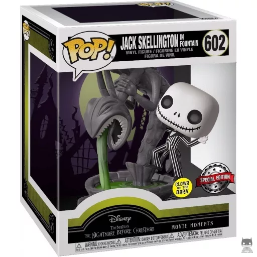Jack Skellington in Fountain Funko Pop! figure (The Nightmare Before Christmas)
