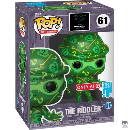 The Riddler Funko Pop! figure (Batman Quadrilogy)