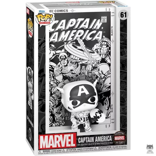 Captain America (Black & White) Funko Pop! figure (Marvel Comics)