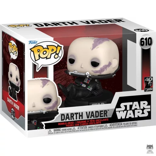 Darth Vader unmasked Funko Pop! figure (Star Wars: Episode VI, Return of the Jedi)