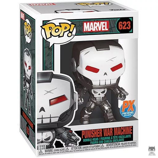 Punisher War Machine (Metallic) Funko Pop! figure (Marvel Comics)