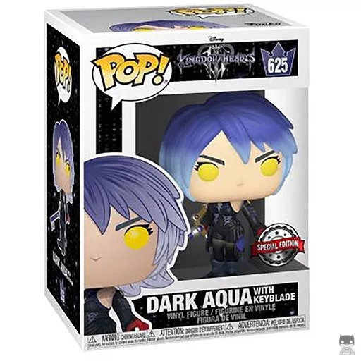 Dark Aqua with Keyblade Funko Pop! figure (Kingdom Hearts)