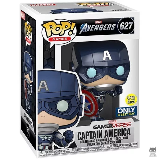 Captain America Funko Pop! figure (Best Buy)