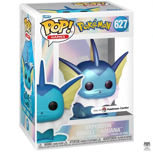 Vaporeon (Pearlescent) Funko Pop! figure (Pokémon Center)