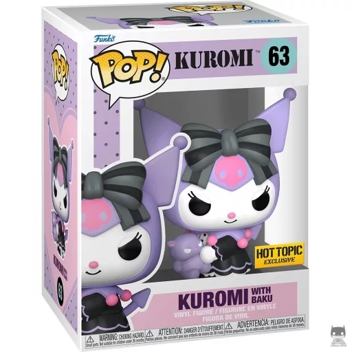 Kuromi with Baku Funko Pop! figure (Sanrio)