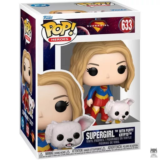 Supergirl with Puppy Krypto Funko Pop! figure (Supergirl (Kara Zor-El))