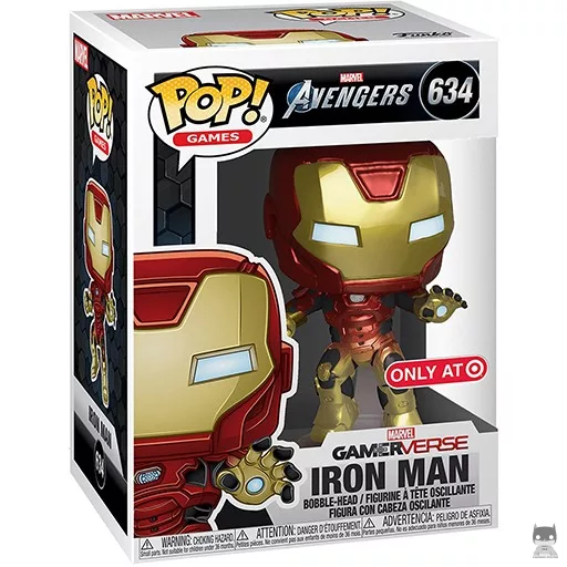 Iron Man Funko Pop! figure (Avengers Gamerverse)