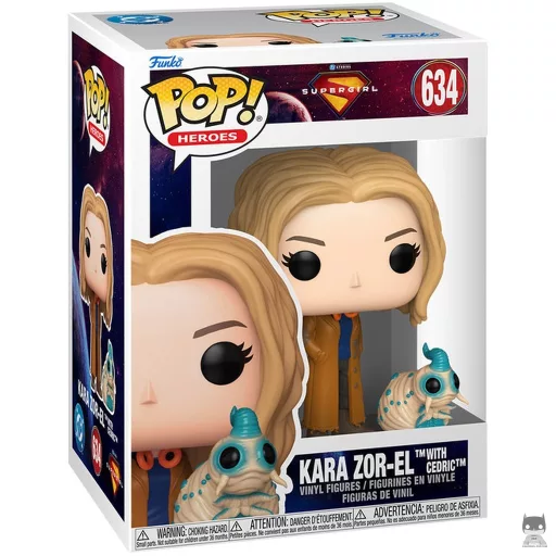Kara Zor-El with Cedric Funko Pop! figure (Supergirl (Kara Zor-El))