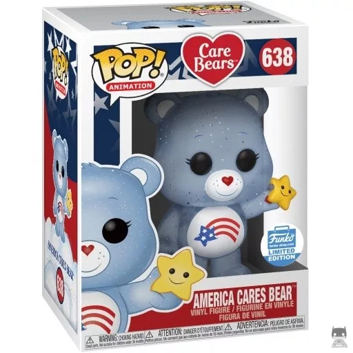 America Cares Bear (Glitter) Funko Pop! figure (Care Bears)