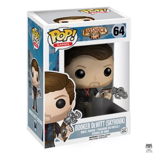 Booker DeWitt (Skyhook) Funko Pop! figure (Bioshock)