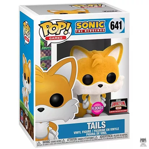 Tails (Flocked) Funko Pop! figure (Target Con 2021)