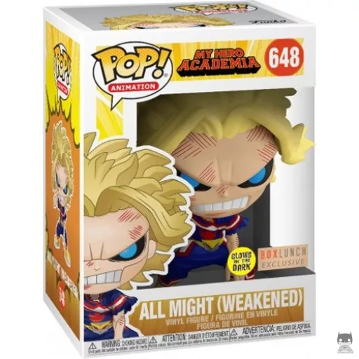 All Might (Weakened) (Glow in the Dark) Funko Pop! figure (My Hero Academia)