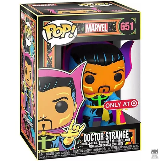 Doctor Strange (Blacklight) Funko Pop! figure (Marvel Comics)