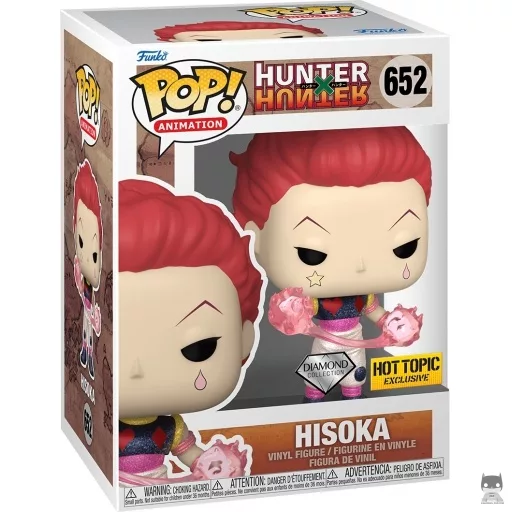 Hisoka (Diamond Glitter) Funko Pop! figure (Hunter x Hunter)