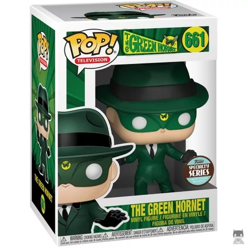 The Green Hornet Funko Pop! figure (Green Hornet)