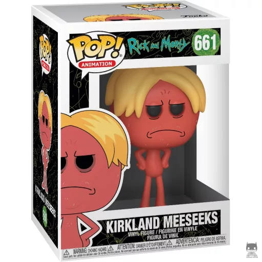Kirkland Meeseeks Funko Pop! figure (Rick and Morty)