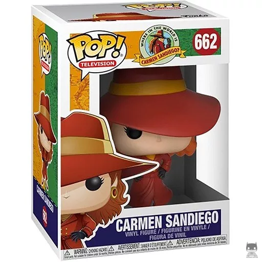 Carmen Sandiego Funko Pop! figure (Carmen Sandiego)