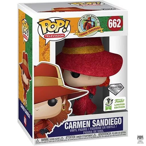 Carmen Sandiego (Diamond Glitter) Funko Pop! figure (Carmen Sandiego)