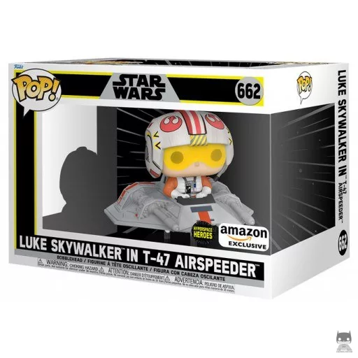 Hyperspace Heroes: Luke Skywalker in T-47 Airspeeder Funko Pop! figure (Star Wars: Episode V, Empire Strikes Back)