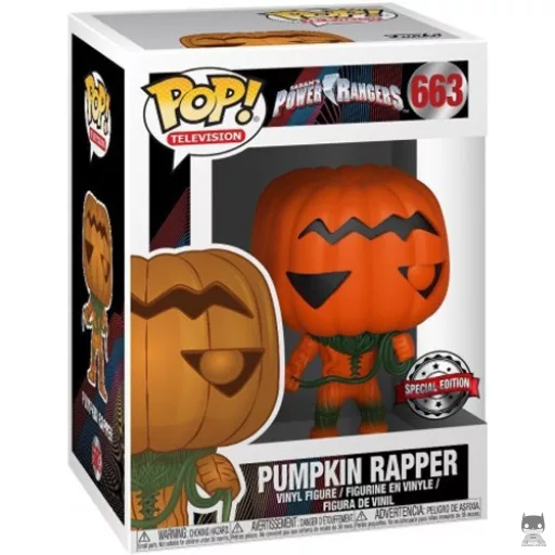 Pumpkin Rapper Funko Pop! figure (Power Rangers)