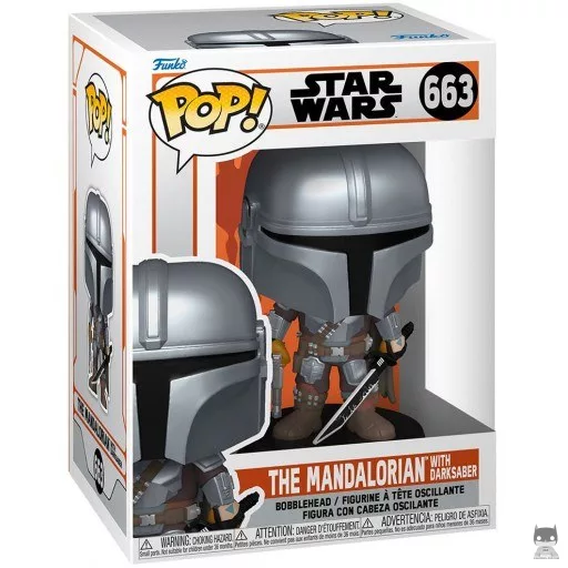 The Mandalorian with Darksaber Funko Pop! figure (The Mandalorian (Star Wars))