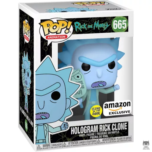 Hologram Rick Clone Funko Pop! figure (Rick and Morty)