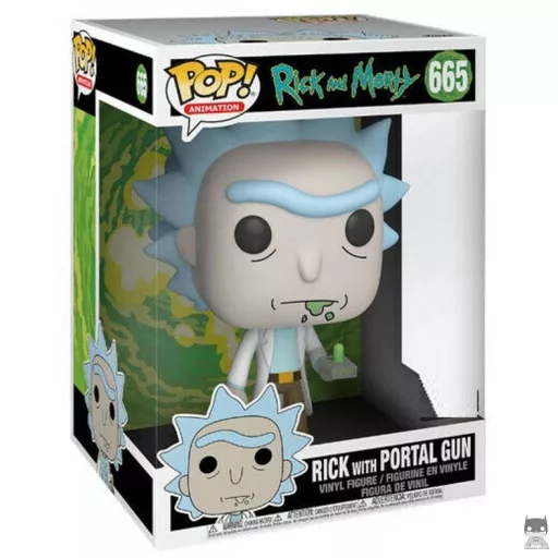 Rick with Portal Gun (Supersized) Funko Pop! figure (Rick and Morty)