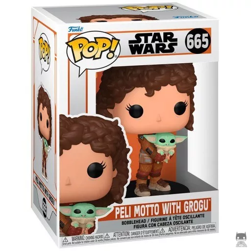 Peli Motto with Grogu Funko Pop! figure (The Mandalorian (Star Wars))