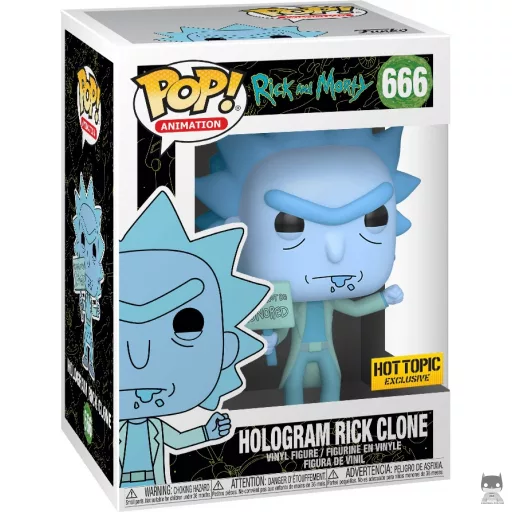 Hologram Rick Clone Funko Pop! figure (Rick and Morty)