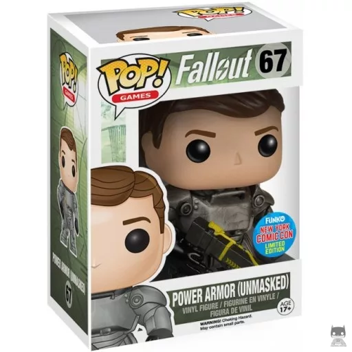Power Armor (Unmasked) Funko Pop! figure (Fallout)