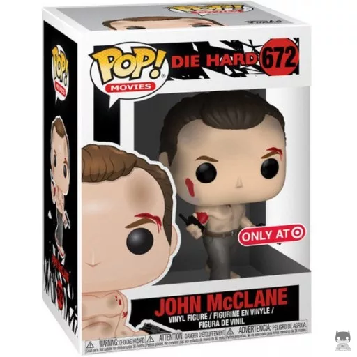 John McClane Shirtless Funko Pop! figure (Die Hard)