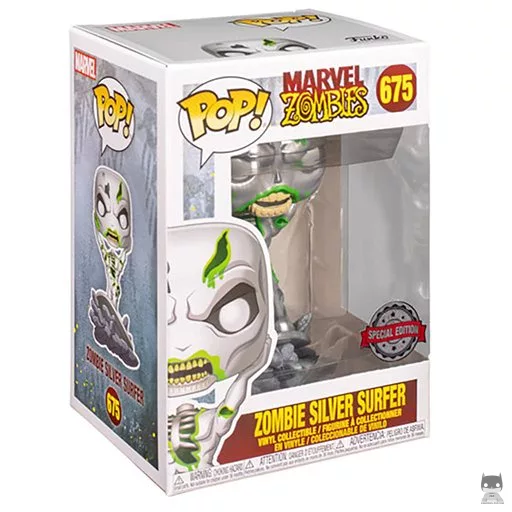 Zombie Silver Surfer Funko Pop! figure (Marvel Zombies)