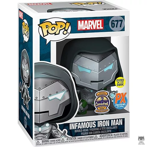Infamous Iron Man Funko Pop! figure (Previews PX)
