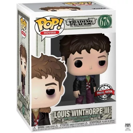 Louis Winthorpe III Beat Up Funko Pop! figure (Trading Places)