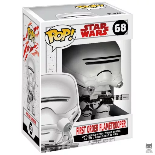 First Order Flametrooper Funko Pop! figure (Star Wars: Episode VII, The Force Awakens)