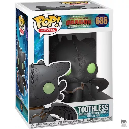 Toothless Hidden World Funko Pop! figure (How to Train Your Dragon)