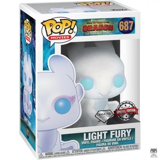 Light Fury (Glitter) Funko Pop! figure (How to Train Your Dragon)